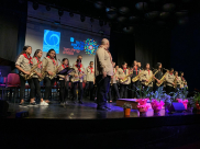 فيديو: فرقة الآلات النحاسية في سرية الكشاف الاسلامي تُقدم عرضاً مميزاً